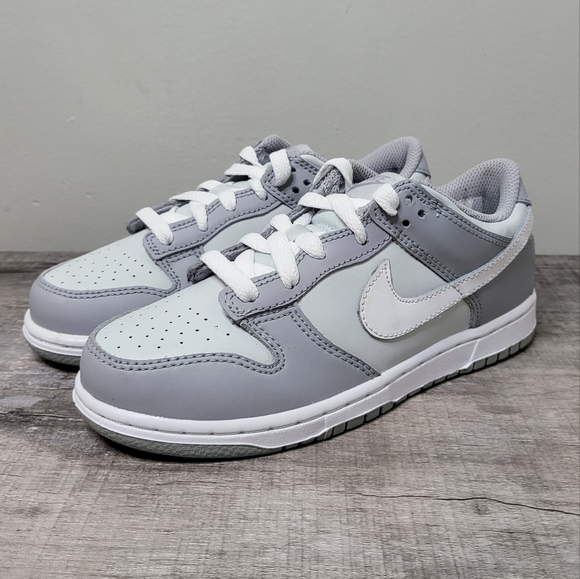 NEW Kids (PS) Nike Dunk Low Two-Toned Grey - DH9756-001 - Picture 2 of 11